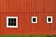 Detail from a barn
